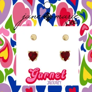 Birth Stone Earrings