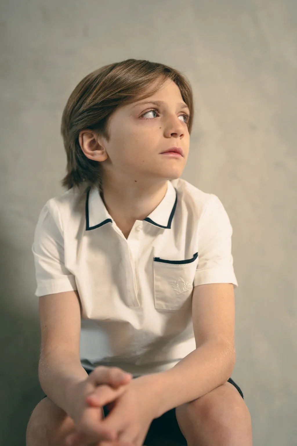 BLUMINT TRIMMED WHITE SHIRT