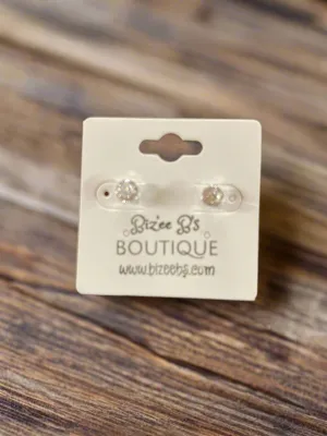 CZ Stone Earrings