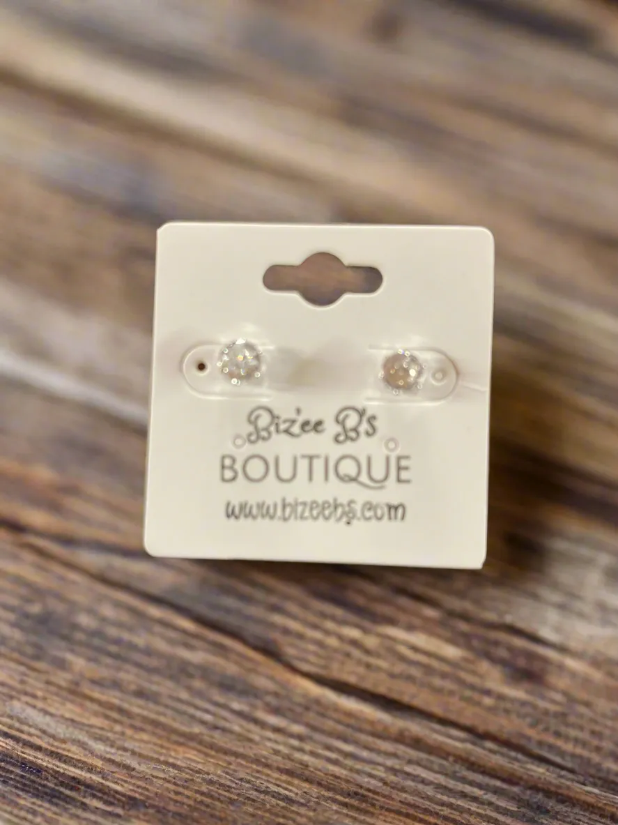 CZ Stone Earrings