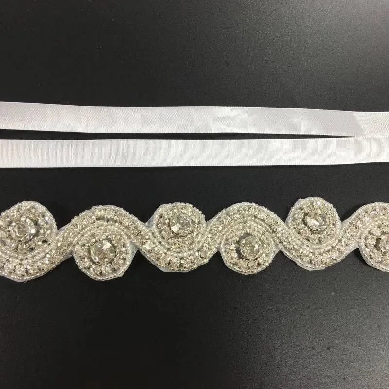 Gatsby Flapper Headband 20's rhinestone pearls art deco headband 1920's Headpiece fascinator, Bridal Headband, Crystal Ribbon Headband