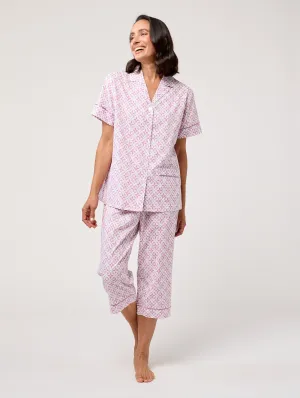 Jolina Short Sleeve 3/4 Pyjama Set