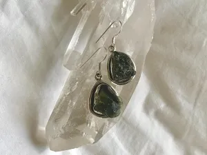 Moldavite Brea Earrings