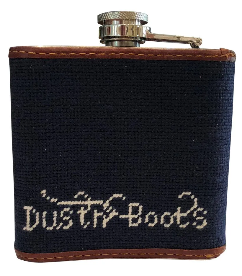 Needlepoint Flask