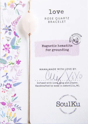 Rose Quartz All One Bracelet for Love