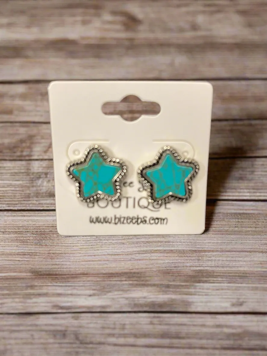 Star Stone Earrings