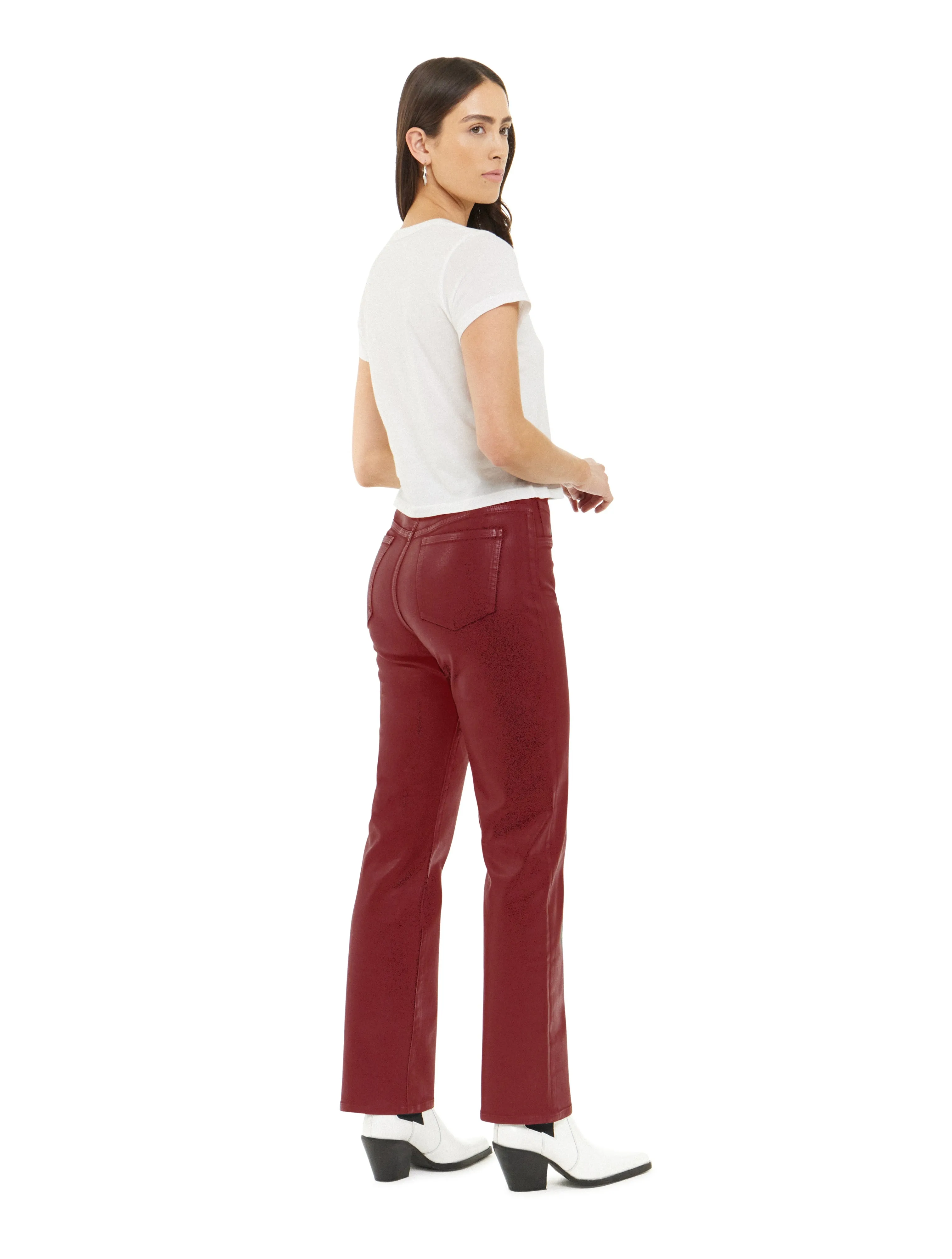 Village Coated Straight Leg