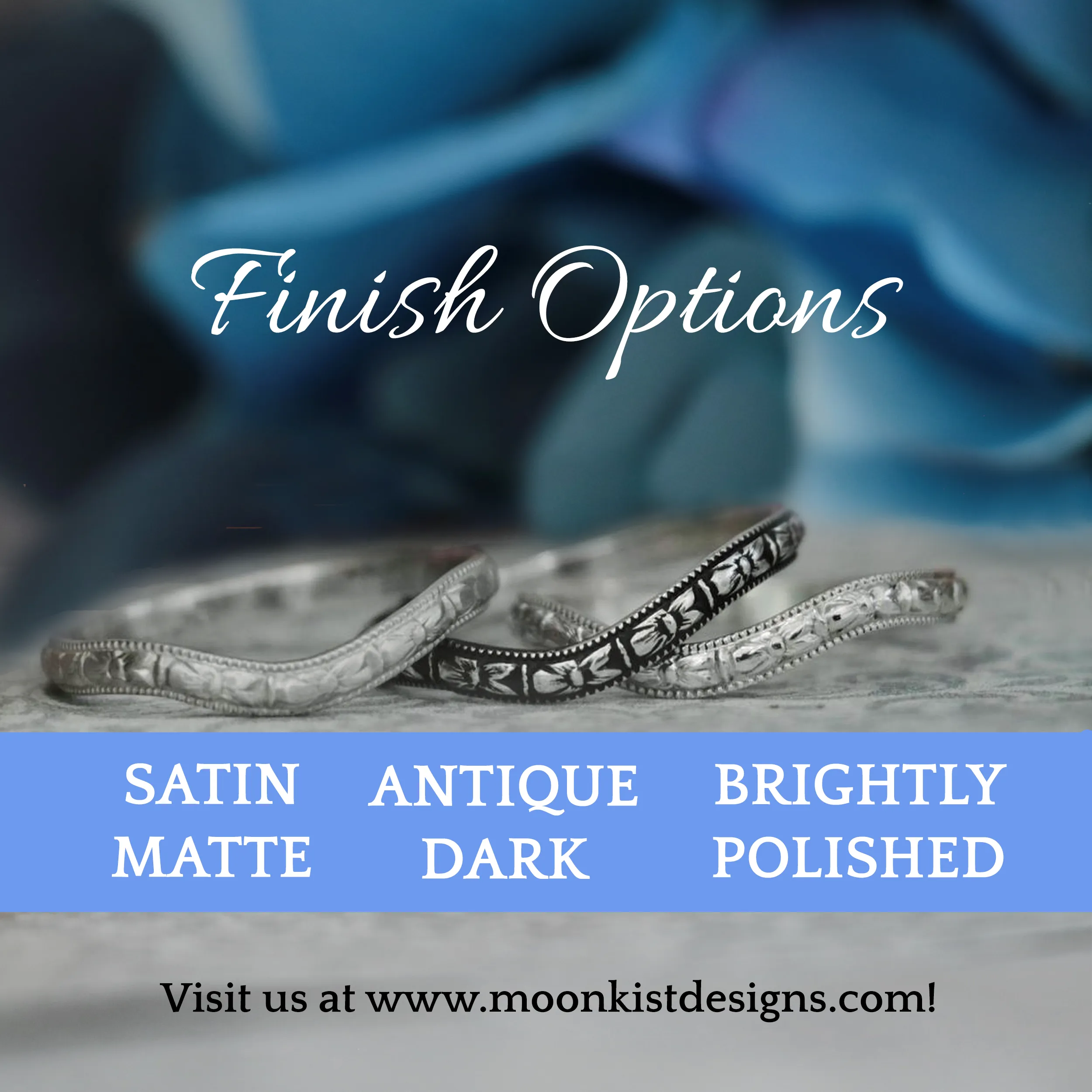 Wide Infinity Knot Wedding Band  | Moonkist Designs